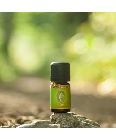 Primavera Life Swiss Stone Pine Organic Oil - 2 x 5 ml Pack - Natural Aromatherapy Essential Oil for Relaxation - Buy Online on SooperMarket.com