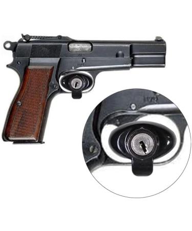 3PCs Weapons Lock - Secure Your Firearms with Keyed Trigger Locks for Rifles & Pistols - Perfect for Hunting & Shooting Accessories - Buy Online on SooperMarket.com