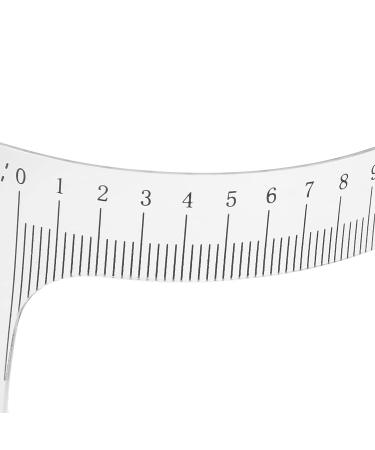 Professional Eyebrow Positioning Ruler | Brow Stencils & Shaper | Microblading & Brow Mapping Tool - Buy Online on SooperMarket.com