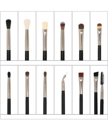 DFHBFG 12-Piece Eye Makeup Brushes Set | Complete Eye Shadow Eyeliner Eyebrow Tools for Flawless Application | International Shipping - Buy Online on SooperMarket.com