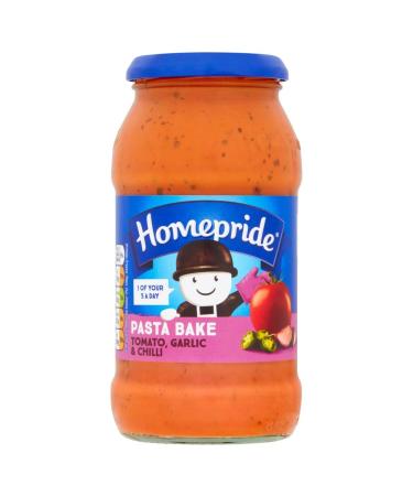 Homepride Pasta Bake Tomato Garlic & Chilli 485 g