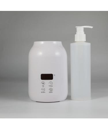 predolo Single Bottle Oil Heater with 2Pcs Empty Bottles Adjustable Temperature Oil Bottle Warmer White - Buy Online on SooperMarket.com