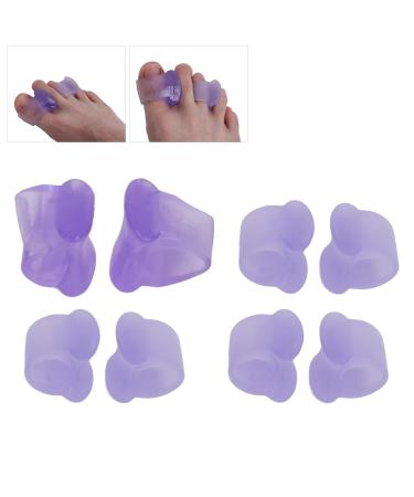 Toe Separator 4-Pack - Gel Toe Spreader & Spacer for Hammer Toe Relief Big Toe Alignment & Comfort - Buy Online on SooperMarket.com