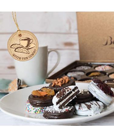 Barnett's Gourmet Chocolate Cookie Gift Basket â€“ 12 Unique Flavors for Holiday & Corporate Gifts - Buy Online on SooperMarket.com