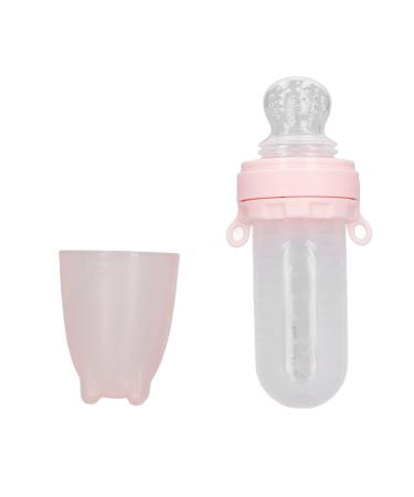 Premium Pink Baby Food Dispenser Pacifier | Waterproof Silicone Skin-Friendly & Dust-Proof Design - Buy Online on SooperMarket.com