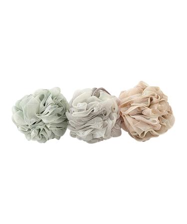 NOLITOY 6 Pcs Loofah Dish Sponge Sponges for Cleaning Mesh Pouf Bath Sponge Shower Scrubber Sponges for Bathing Shower Scrunchie Bath Sponges for Women Natural Sponge Loofas Cute Bath Ball 1 Count (Pack of 1)