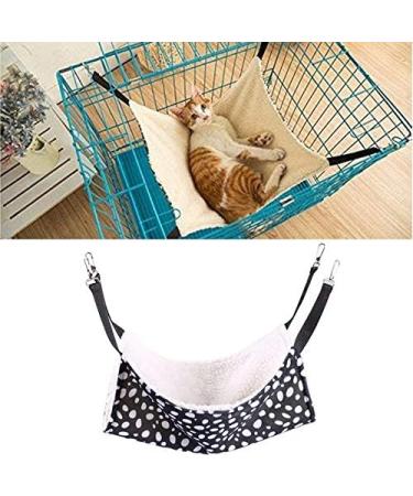 1Pack Large Pet Cage Hammock Soft Plush Pet Cage Pet Warm Hanging House Bed for Ferret Rabbit Chinchilla Cat Guinea Pig Striped1 - Buy Online on SooperMarket.com