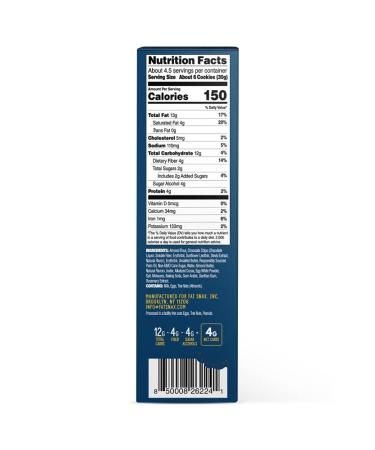 Fat Snax Mini Cookies Double Chocolate - 5 oz | Keto & Low Carb Treats - Buy Online on SooperMarket.com
