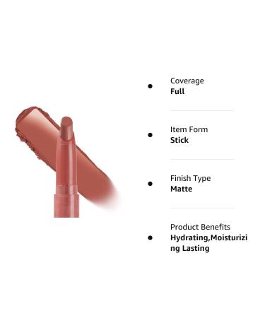 ColourPop WITH THE BAND Lippie Stix: Matte, Pigmented, Long-Lasting Lipstick (dusty peachy coral) - Buy Online on SooperMarket.com
