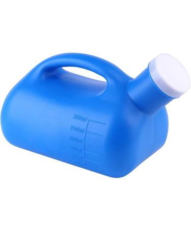 Male Urinal Bottle Camping Toilet Urine Bottle 3000ML Large Male Urinal Reusable Portable Potty Pee Bottle Collector Travel Toilet