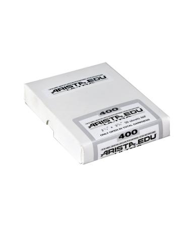 Arista EDU Ultra 400 ISO Black & White Film, 2.25x3.25, 50 Sheets 2.25 x 3.25 50 Sheets