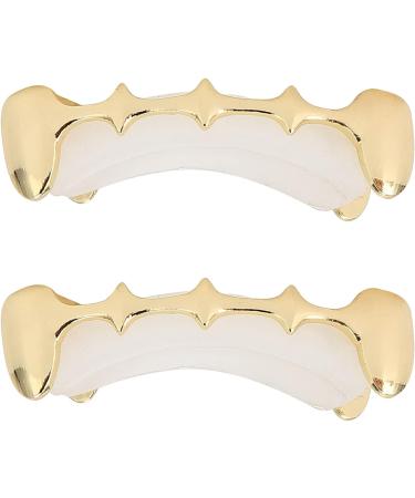 Hip Hop Brace Party Teeth Brace Compatible for Halloween for Party for Music Concerts(Gold) - Buy Online on SooperMarket.com