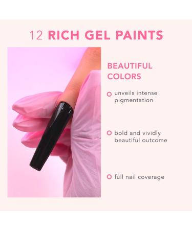 KIARA SKY Professional Nails Gel Art Pod - 0.17 fl oz Pitch Black | Perfect for Nail Art & Designs - International Shipping Available - Buy Online on SooperMarket.com