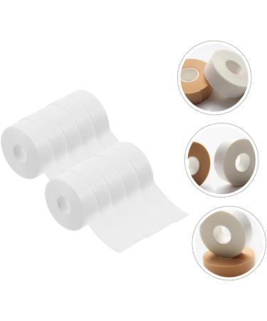 FOMIYES 10 Rolls makeup tools white tape grafting tape Protective agent auxiliary tool adhesive tape eyelash curler patch microporous Follow up eyelash tape for lash extensions twine Foam - Buy Online on SooperMarket.com