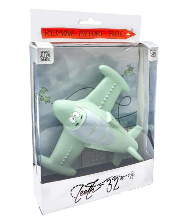 Chewy Teeth-32 Airplane Teething Toy - 100% Natural Havea Rubber - Buy Online on SooperMarket.com