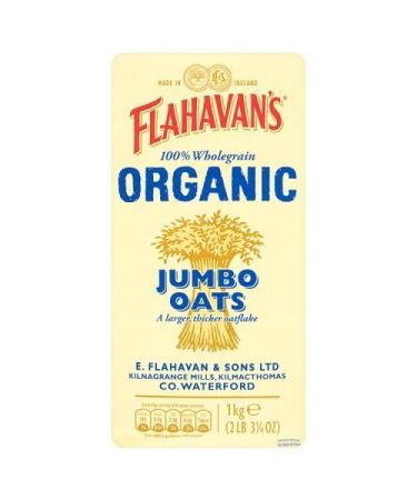 Flahavans | Jumbo Oats - Organic | 4 x 1kg