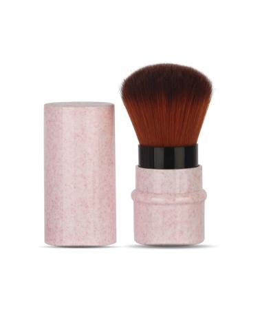 Pink Retractable Kabuki Brush Foundation Travel Retractable Kabuki Brush New Extensible Concealer Brushes Cosmetic Tool