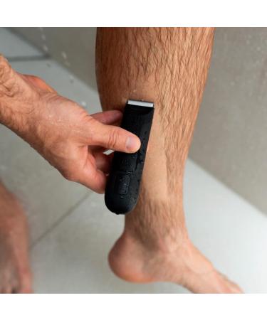 Trimmer for Men Replaceable Ceramic Blade Heads Waterproof Wet/Dry Groin & Body Shaver Groomer Easy to Use B - Buy Online on SooperMarket.com