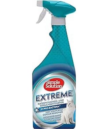 Simple Solution Extreme Stain and Odour Remover For Cats 750ml 200 g 750 ml (Pack of 1)