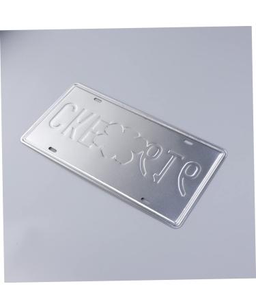 Cabilock Metal Signs License Plate Iron Painting European and American - Buy Online on SooperMarket.com