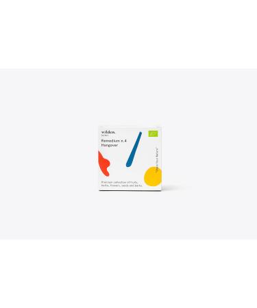 Wilden Herbals Remedium n.4 Hangover Herbal Tea - Regenerating Blend with Orange, Turmeric, Cardamom - 10 Sachets - Buy Online on SooperMarket.com