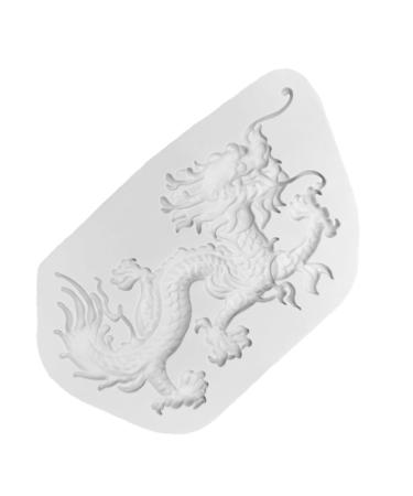 STOBOK Mold Chocolates DIY Chocolate DIY Baking Mould Chocolate Mould Baking Tool Chocolate Making Tools Silicone Baking Supplies Fondant Making Dragon Shape Fondant Cake Fudge Silica Gel