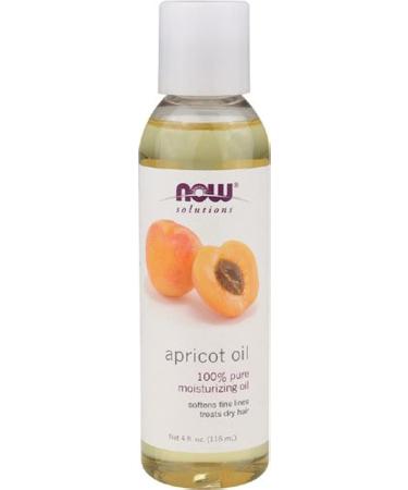 NOW Apricot Kernel Oil 4-Ounce (Pack Of 2)