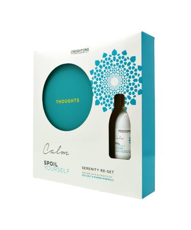 Serenity Re-Set Gift: Vegan Bath Elixir & Journal with Sea Salt & Minerals | Natural & Cruelty-Free - Buy Online on SooperMarket.com