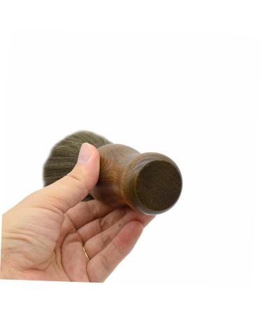 Beavorty 3-Piece Wood Tools Set - Vintage Razor Hair Cleaning & Neck Brush - Salon Quality Hairdressing Brushes - 15.5x3.2cm - Buy Online on SooperMarket.com