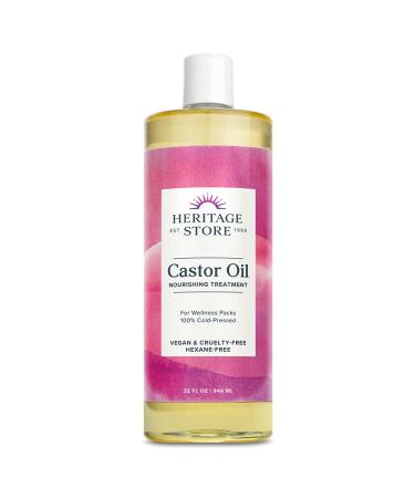 Heritage Store Castor Oil 32 fl oz (960 ml)