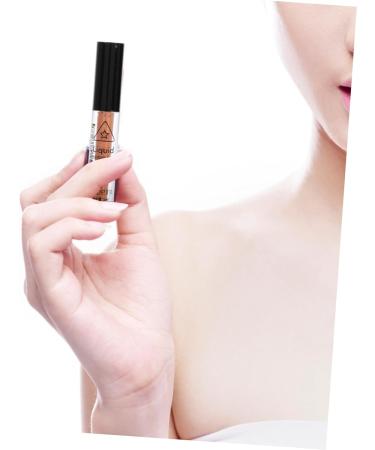 FOYTOKI 2pcs Eye Shadow Pencil Metallic Eyeshadow Waterproof Eyeliner Pencil Glitter Eyeshadow Silver Liquid - Buy Online on SooperMarket.com
