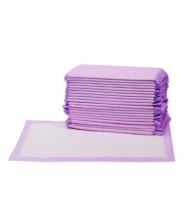 Amazon Basics 20-Pack Disposable Cat Litter Liners with Quick-Dry Surface - Purple Fresh Scent Fresh Scent 20 pieces
