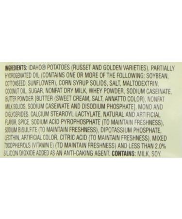 Idahoan Buttery Golden Selects Mashed Potatoes 4.1oz (Pack of 10) - Delicious and Easy to Make - Buy Online on SooperMarket.com