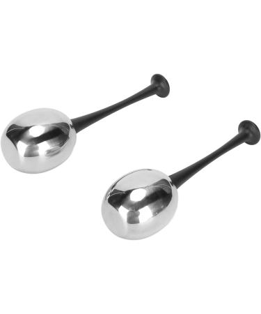 Facial Ice Glove - Ergonomic Stainless Steel Massager for Reducing Swelling | Black Handle - Buy Online on SooperMarket.com