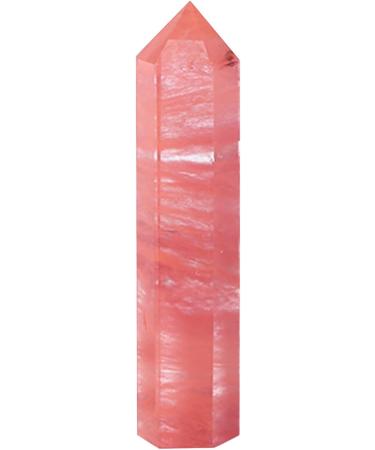 Crystal Column Single Pointed Stone Healing Accessory Model for Yoga Studio Church Meditation Accessory Crystal Stone Decor - Buy Online on SooperMarket.com
