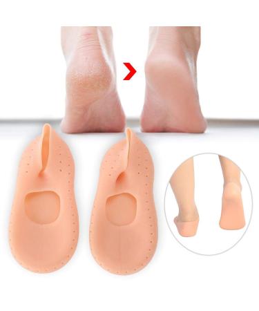 Silicone Socks for Cracked Heels - Moisturizing Heel Protection & Foot Care Tool (S-03#) - Buy Online on SooperMarket.com