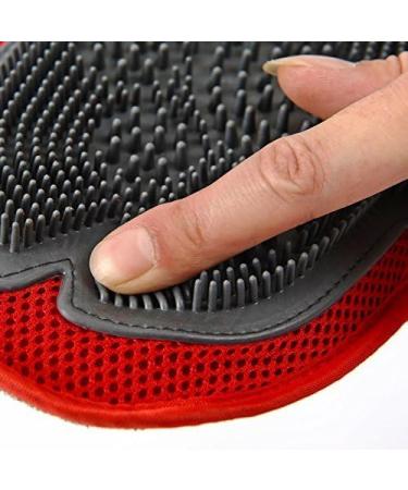 BPS Massage Gloves for Pets - Dog & Cat Hair Removal & Massage Tool - Buy Online on SooperMarket.com