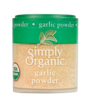 Simply Organic Garlic Powder, Certified Organic | 0.92 oz | Pack of 6 | Allium sativum L.