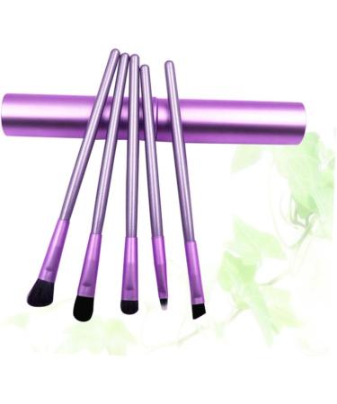 Healeved 5pcs Eye Makeup Brush Eye Shadow Brush Eyeshadow Brush Purple - Buy Online on SooperMarket.com