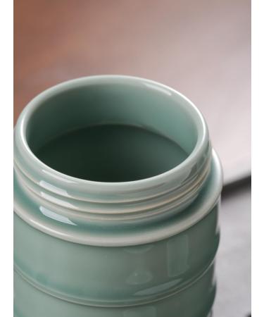 OGOODLE Tea Can Chinese Ceramic Household Tea Cans Medicinal Storage Cans Kitchen Sugar Cans Sealed Loose Tea Cans Storage Jar (Color : A) - Buy Online on SooperMarket.com