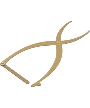 Microblading Eyebrow Ruler Eyebrow Stencil Ruler 3 Point Positioning for Salon (Gold) - Buy Online on SooperMarket.com