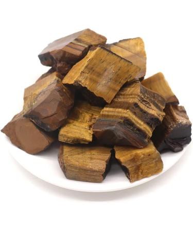 Natural Raw Yellow Tiger Eye Stone Crystal Rough Reiki Gemstone Specimen for for Decoration Stone Generator FZUGEDRLI (Size : 100g) - Buy Online on SooperMarket.com