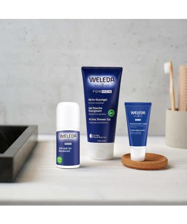 Weleda Men's 24H Roll-On Deodorant 1.7 Fluid Ounce Plant Rich Odor Protection with Licorice Root and Witch Hazel No Aluminum Salts 1.7 Fl Oz (Pack of 1) - Buy Online on SooperMarket.com