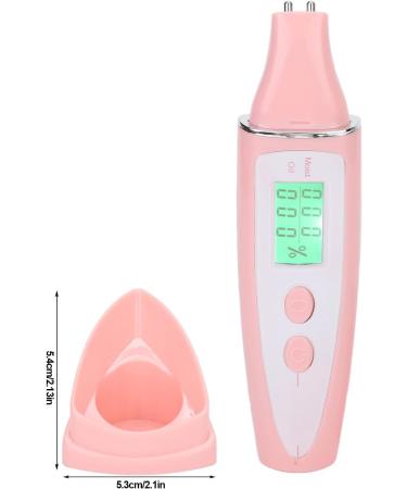 Skin Tester Facial Skin Moisture Oil Analysis Test Pen Digital Skin Detector Pen with LCD Display Skin Care Device for Home (Pink) - Buy Online on SooperMarket.com
