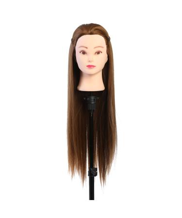 Washable doll cosmetics head heat-resistant long-haired mannequet window doll for hair styling hairdressers hairdressing salons beauty teacher