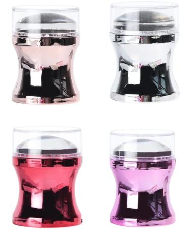 nail jelly stamper Nail Art Stamper Nail Stamping Templates with Silicone Heads DIY Manicure Print Tool Purple - Buy Online on SooperMarket.com