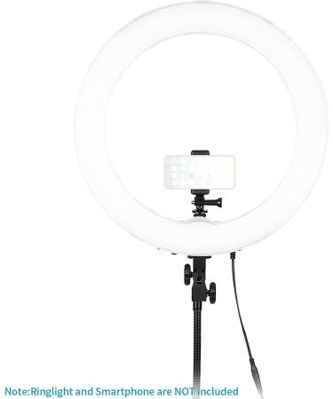 NEEWER Phone Holder & Hot Shoe Mount Kit for Action Cameras, GoPro, DJI OSMO, iPhone, Samsung - DSLR Camera & Ring Light Compatible - Buy Online on SooperMarket.com