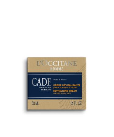 L'Occitane Cade Revitalizing Cream 1.60 Fl. Oz - Hydrating Skincare for Men - Buy Online on SooperMarket.com