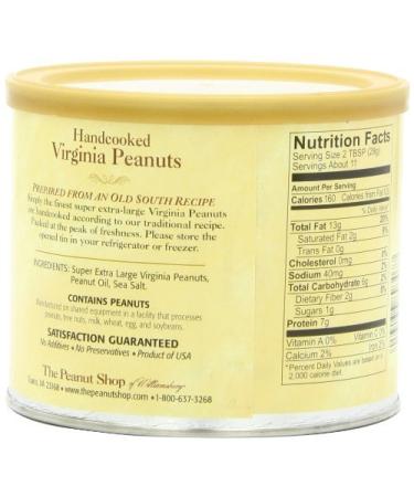 Virginia Peanuts Lightly Salted - 10.5oz | The Peanut Shop of Williamsburg - Buy Online on SooperMarket.com