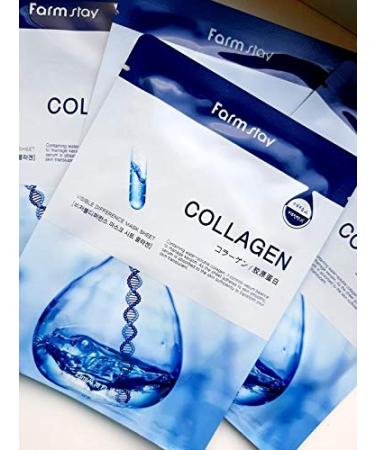 Farmstay Collagen Beauty Mask Sheet | Hydrating & Firming - 1 Sheet (23 ml) - Buy Online on SooperMarket.com